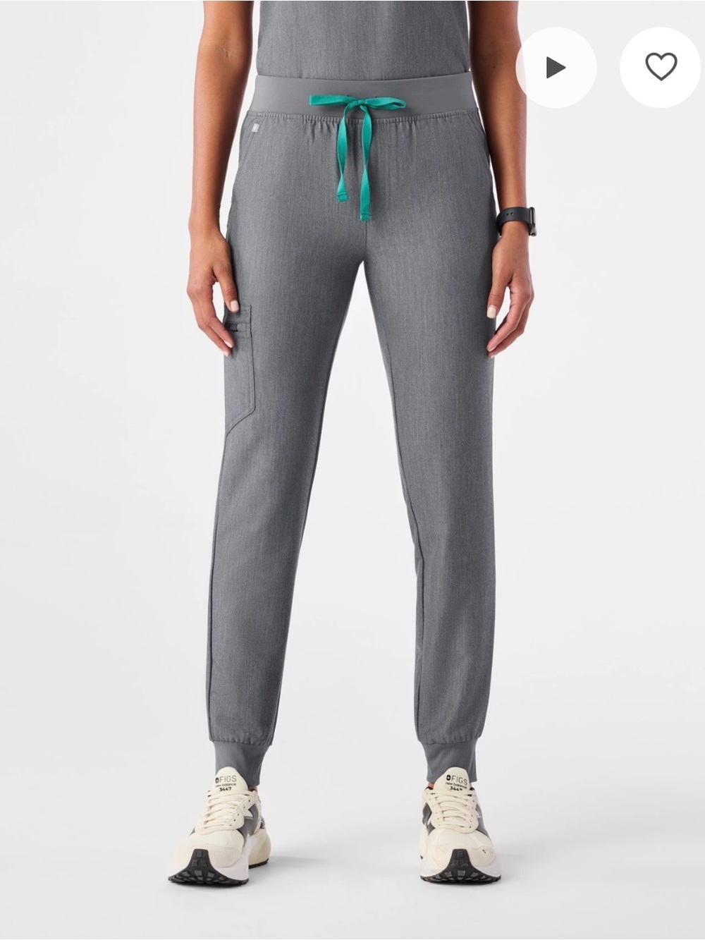 FIGS Gray Scrub Pants